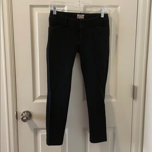 Black Work Crop Pants
